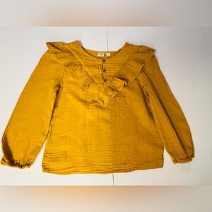 Gap kids Ruffle long sleeve top size XL (12)